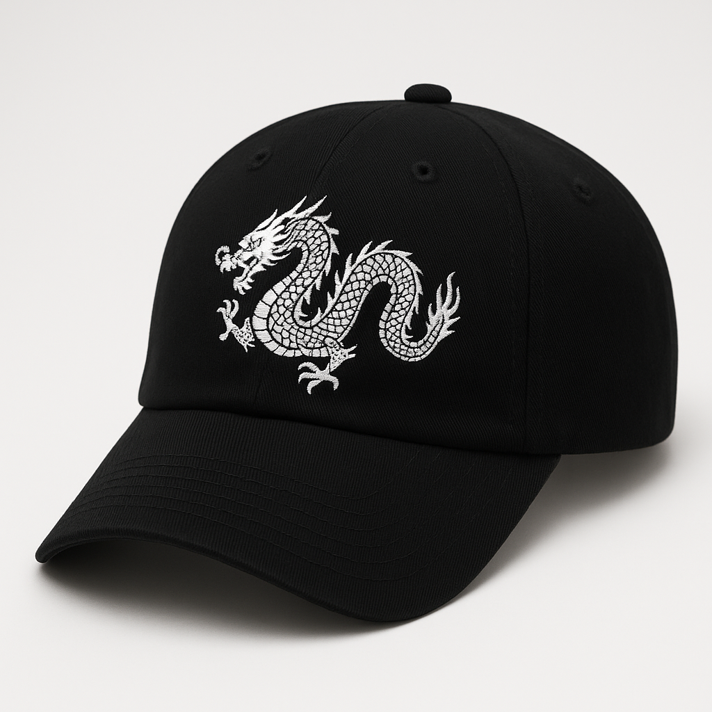 Custom Dragon Hat | Premium Embroidery