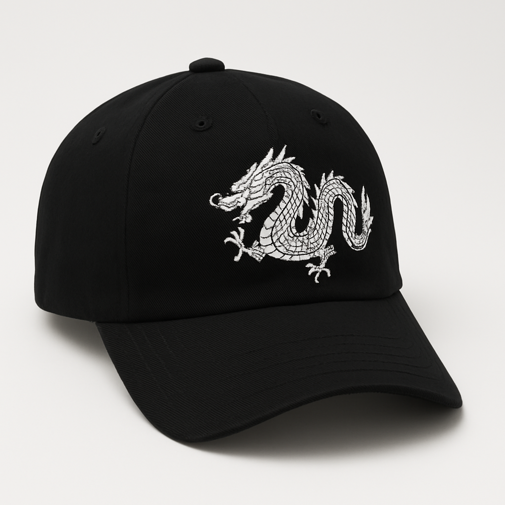 Custom Dragon Hat | Premium Embroidery