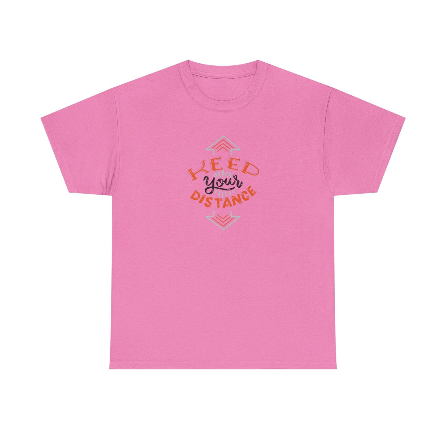 Keep Your Distance DTF Print Design | Social Awareness Graphic for Apparel