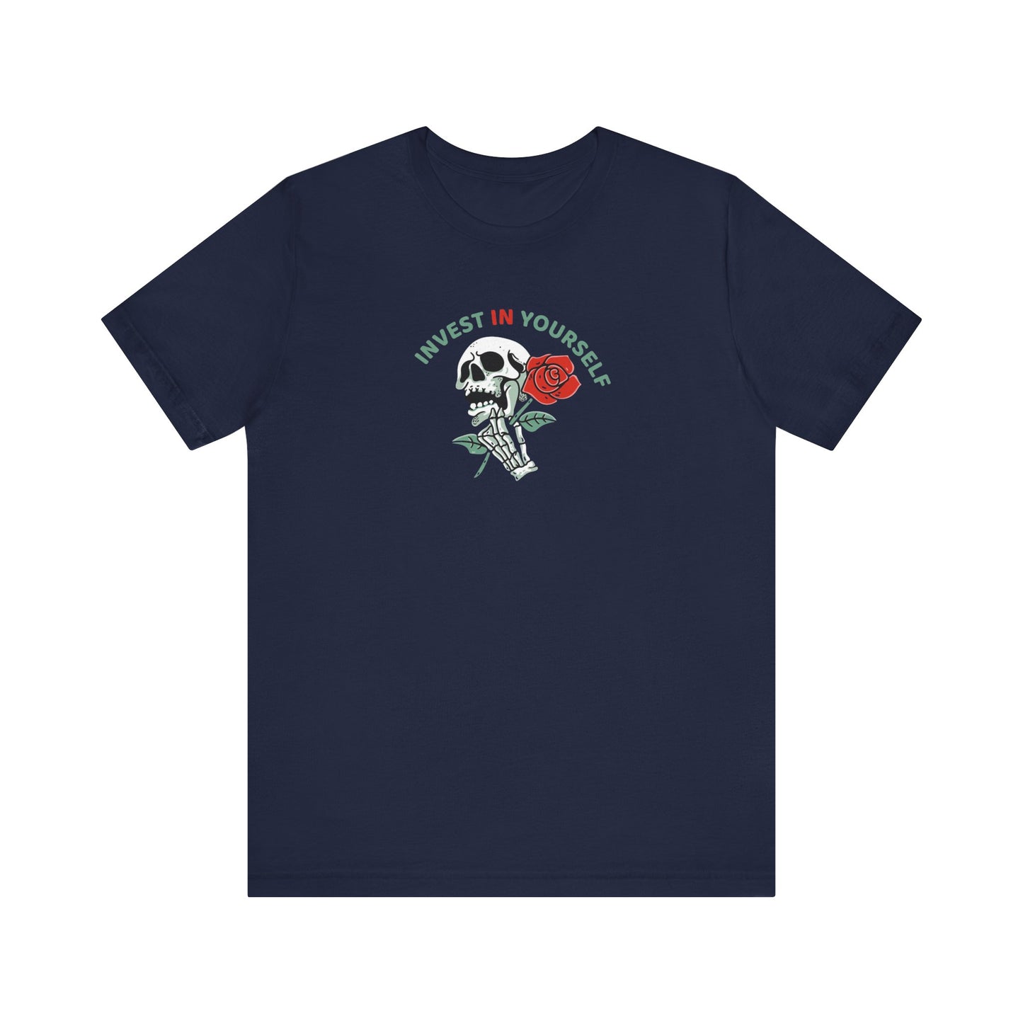 Invest In Yourself T Shirt | Motivational Streetwear Graphic Tee