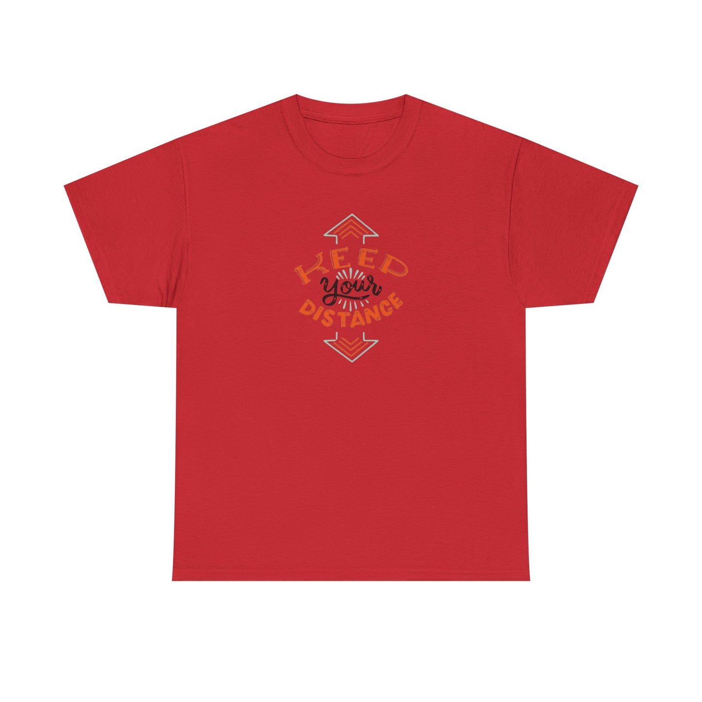 Keep Your Distance DTF Print Design | Social Awareness Graphic for Apparel