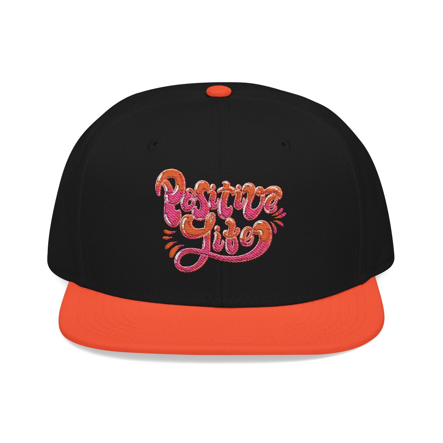 Positive Life Embroidered Hat | Motivational Streetwear Cap
