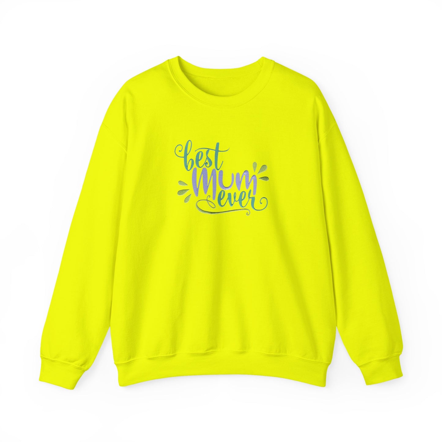 Best Mum Ever Embroidered Sweatshirt | Mother’s Day Gift Streetwear Jumper