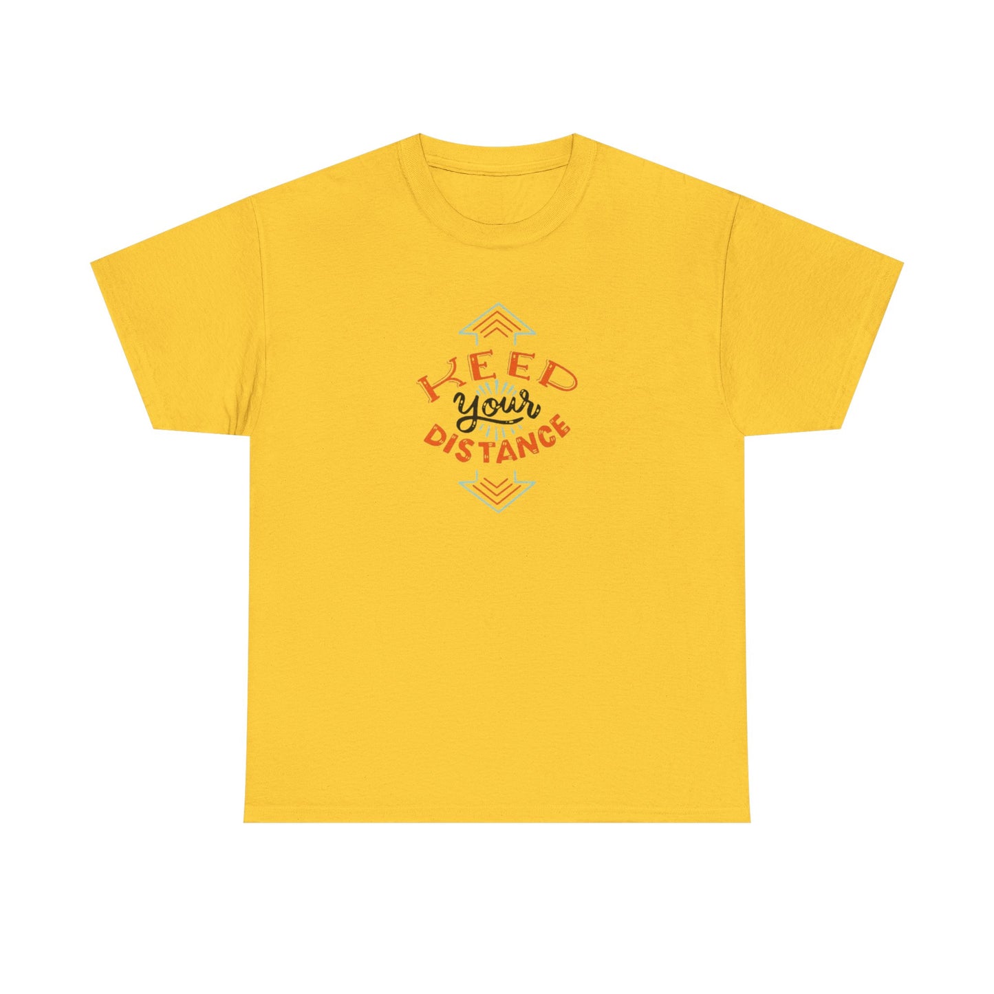 Keep Your Distance DTF Print Design | Social Awareness Graphic for Apparel