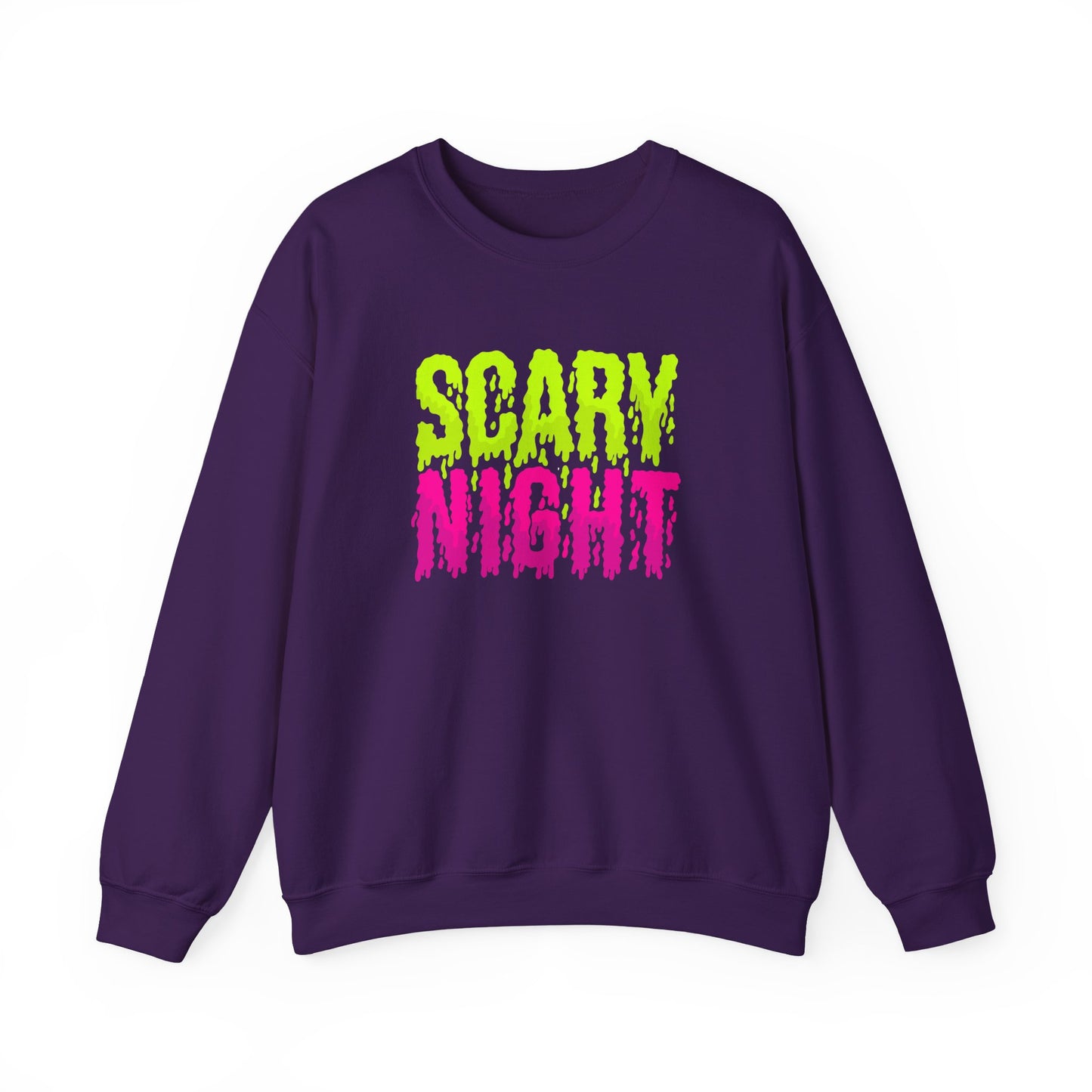 Scary Night Halloween Sweatshirt | Spooky Fall Streetwear Jumper