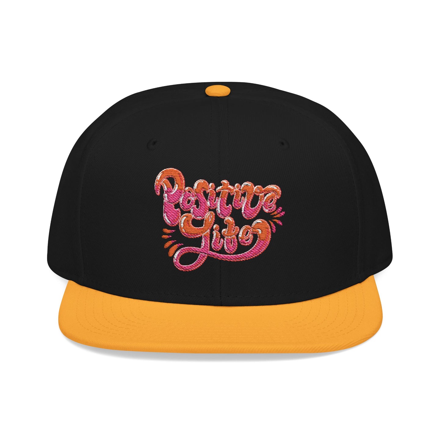 Positive Life Embroidered Hat | Motivational Streetwear Cap