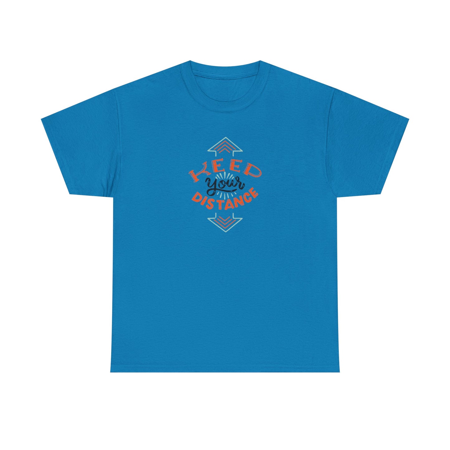 Keep Your Distance DTF Print Design | Social Awareness Graphic for Apparel