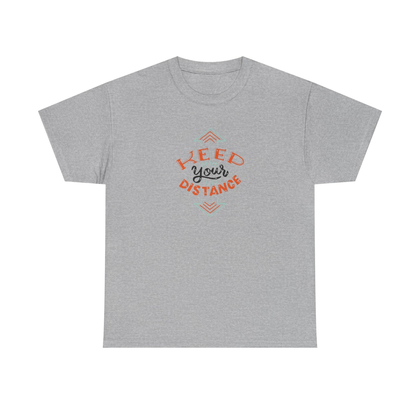 Keep Your Distance DTF Print Design | Social Awareness Graphic for Apparel