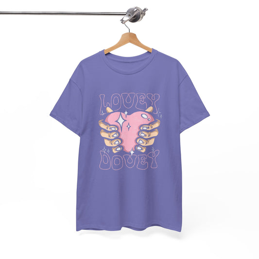 Lovey Dovey DTF Print Design | Cute Romantic T-Shirt Graphic