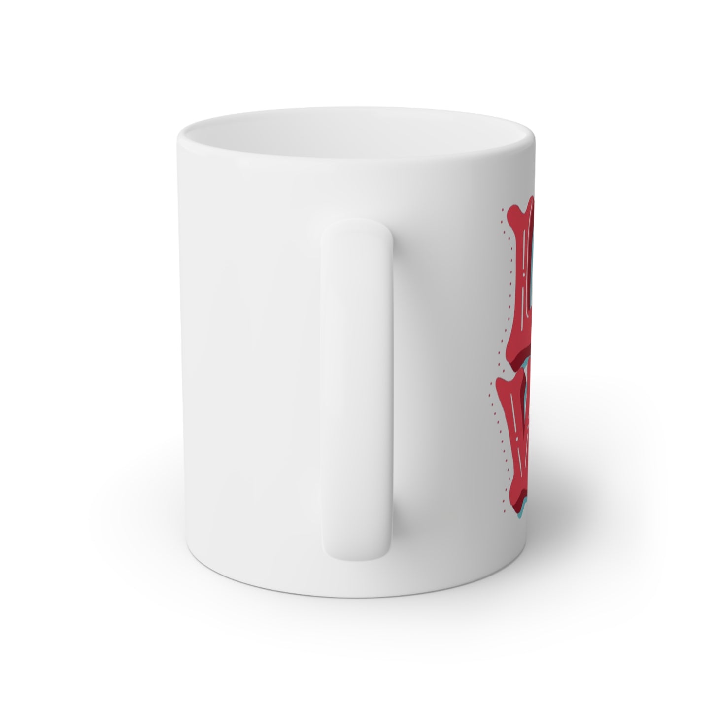 LOVE Printed Mug | Romantic Heart Coffee Cup Gift