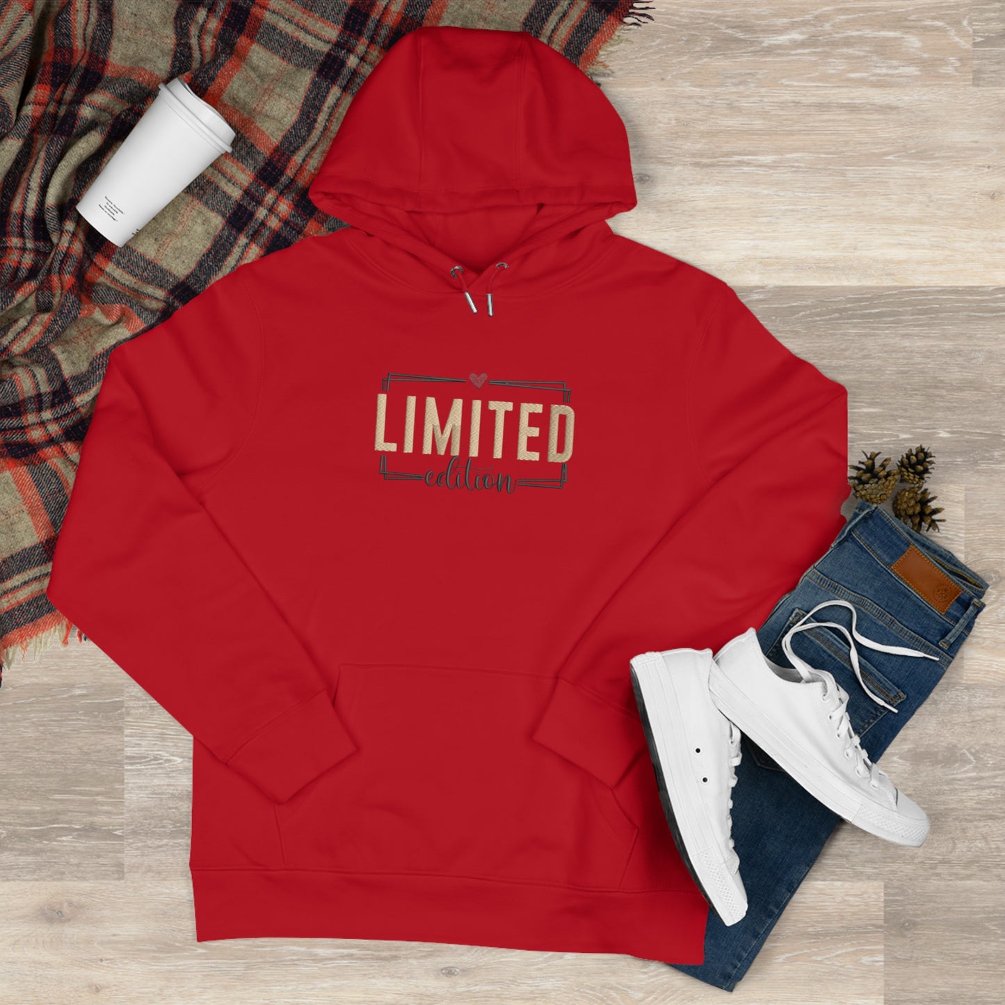 Limited Edition Embroidered Hoodie | Exclusive Streetwear Pullover