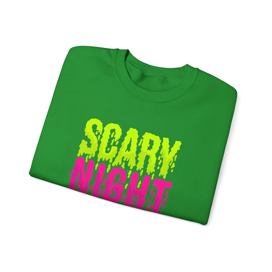 Scary Night Halloween Sweatshirt | Spooky Fall Streetwear Jumper