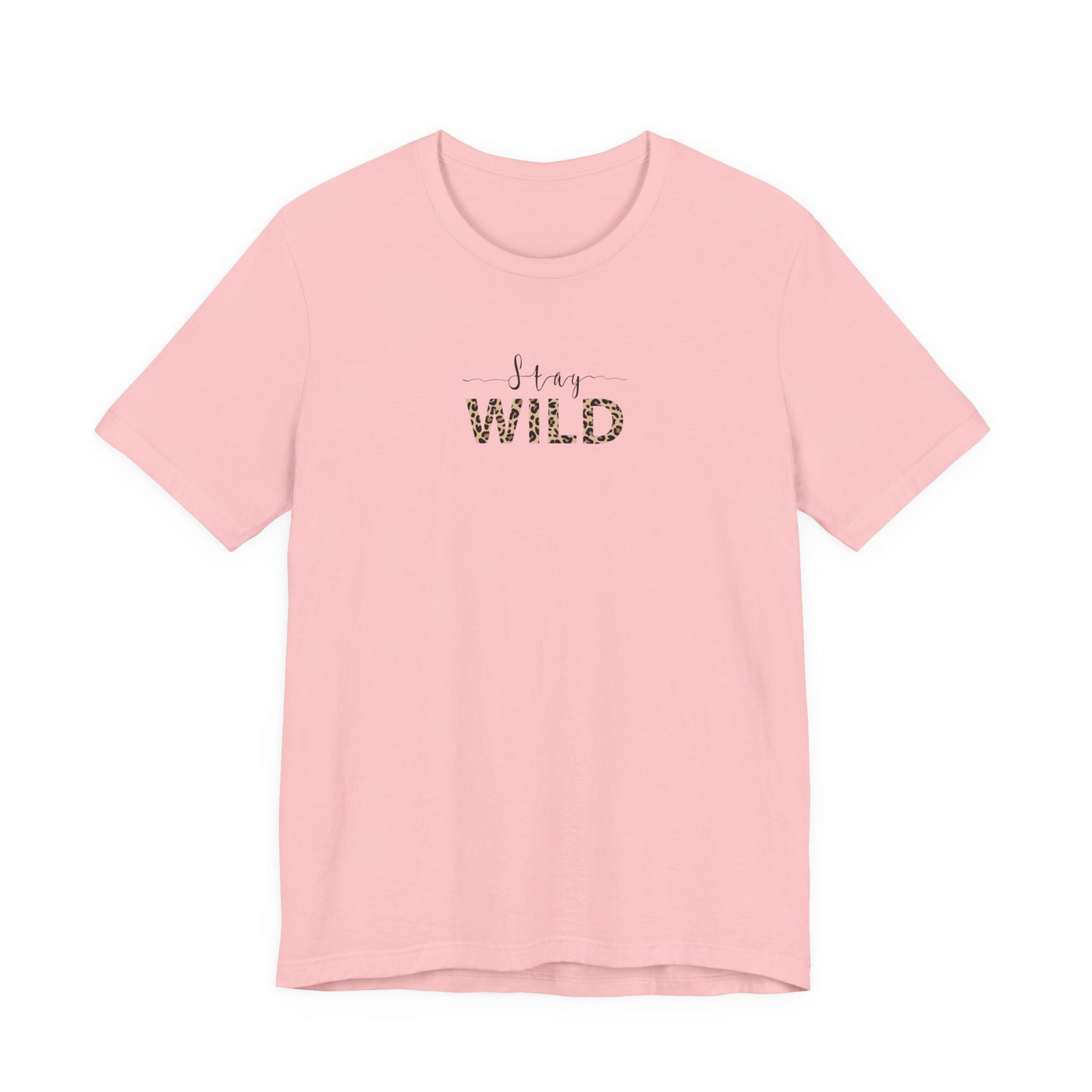 Stay Wild T Shirt | Minimal Streetwear Graphic Tee