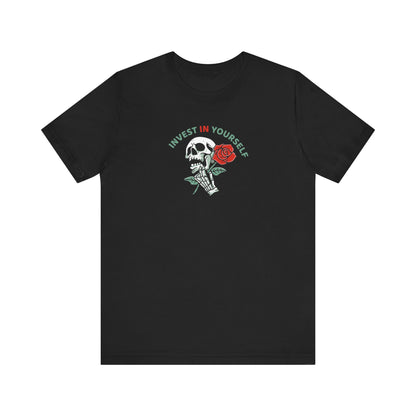 Invest In Yourself T Shirt | Motivational Streetwear Graphic Tee