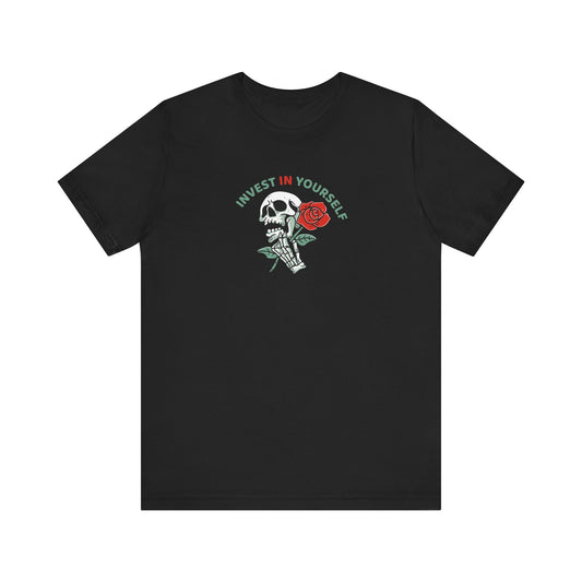 Invest In Yourself T Shirt | Motivational Streetwear Graphic Tee