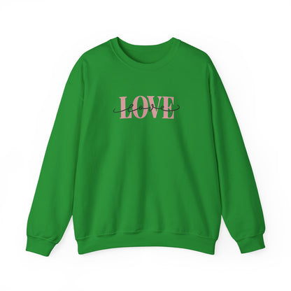 Love Embroidered Sweatshirt | Romantic Streetwear Jumper