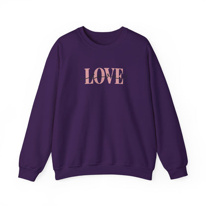 Love Embroidered Sweatshirt | Romantic Streetwear Jumper