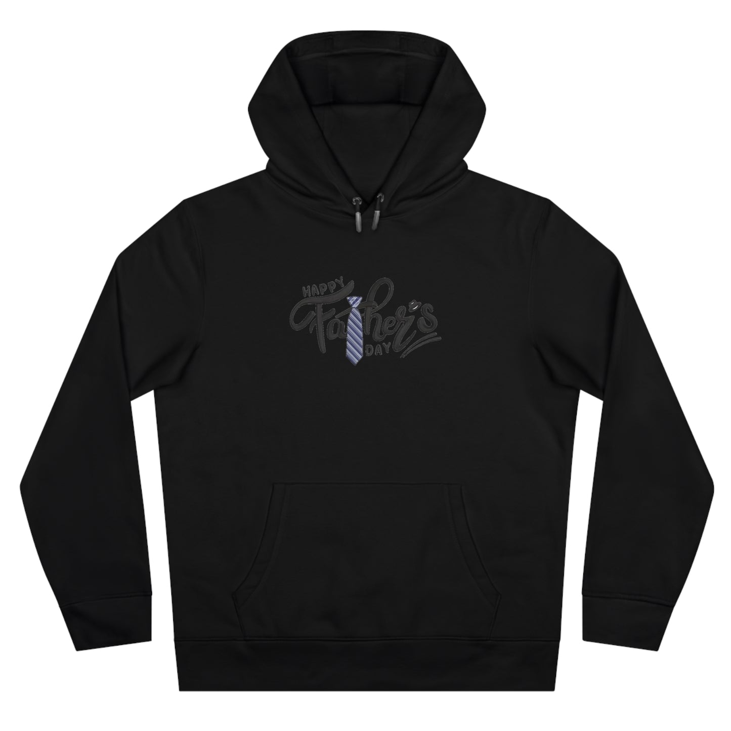 Happy Fathers Day Embroidered Hoodie | Heartfelt Gift Streetwear Pullover