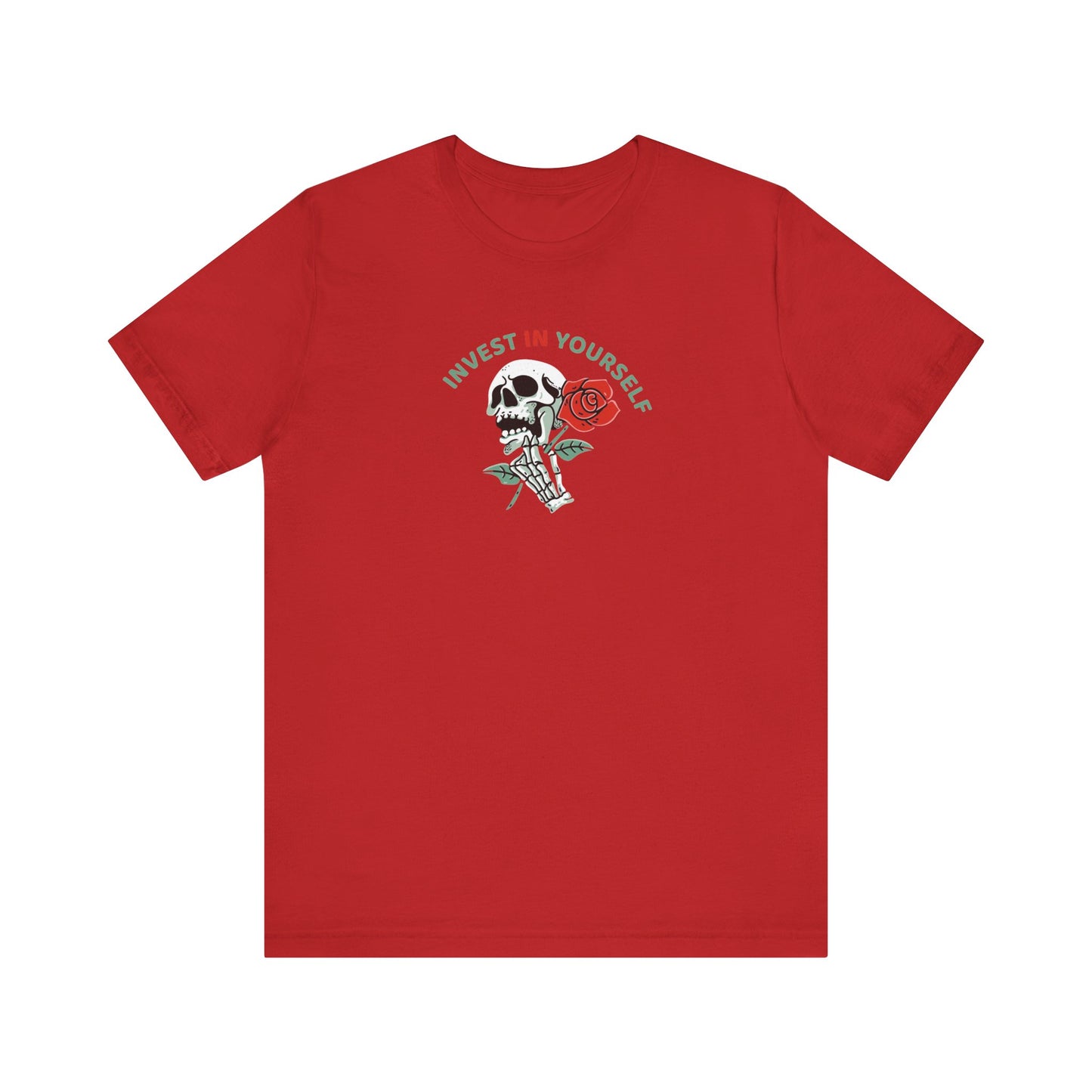 Invest In Yourself T Shirt | Motivational Streetwear Graphic Tee