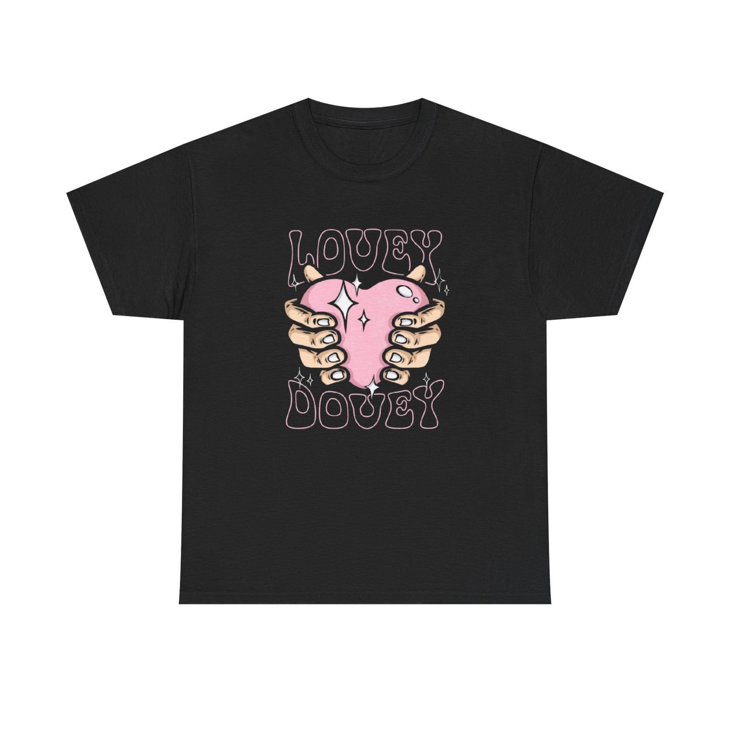 Lovey Dovey DTF Print Design | Cute Romantic T-Shirt Graphic