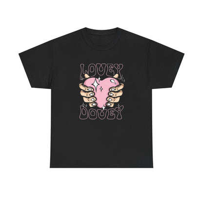 Lovey Dovey DTF Print Design | Cute Romantic T-Shirt Graphic