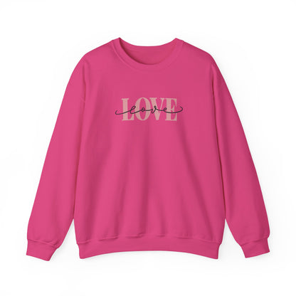 Love Embroidered Sweatshirt | Romantic Streetwear Jumper