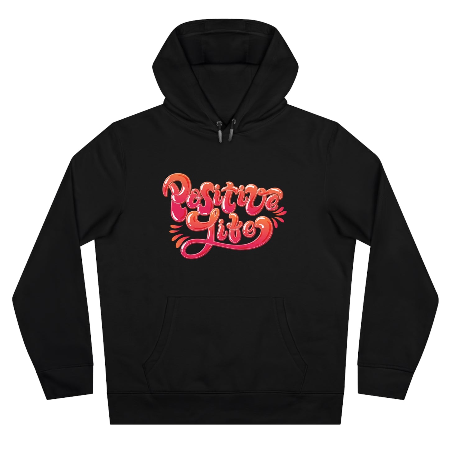 Positive Life Hoodie | Motivational Streetwear Pullover