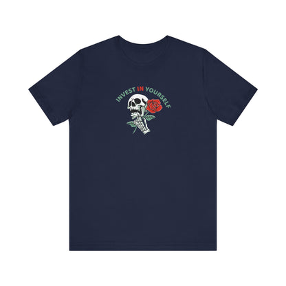 Invest In Yourself T Shirt | Motivational Streetwear Graphic Tee