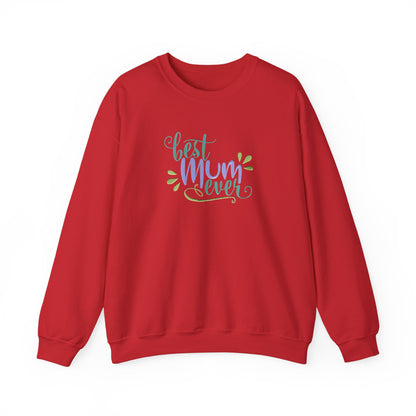 Best Mum Ever Embroidered Sweatshirt | Mother’s Day Gift Streetwear Jumper