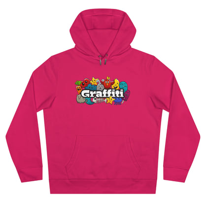 Graffiti Animal Vibes Hoodie | Bold Streetwear Graphic Pullover