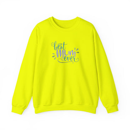 Best Mum Ever Embroidered Sweatshirt | Mother’s Day Gift Streetwear Jumper