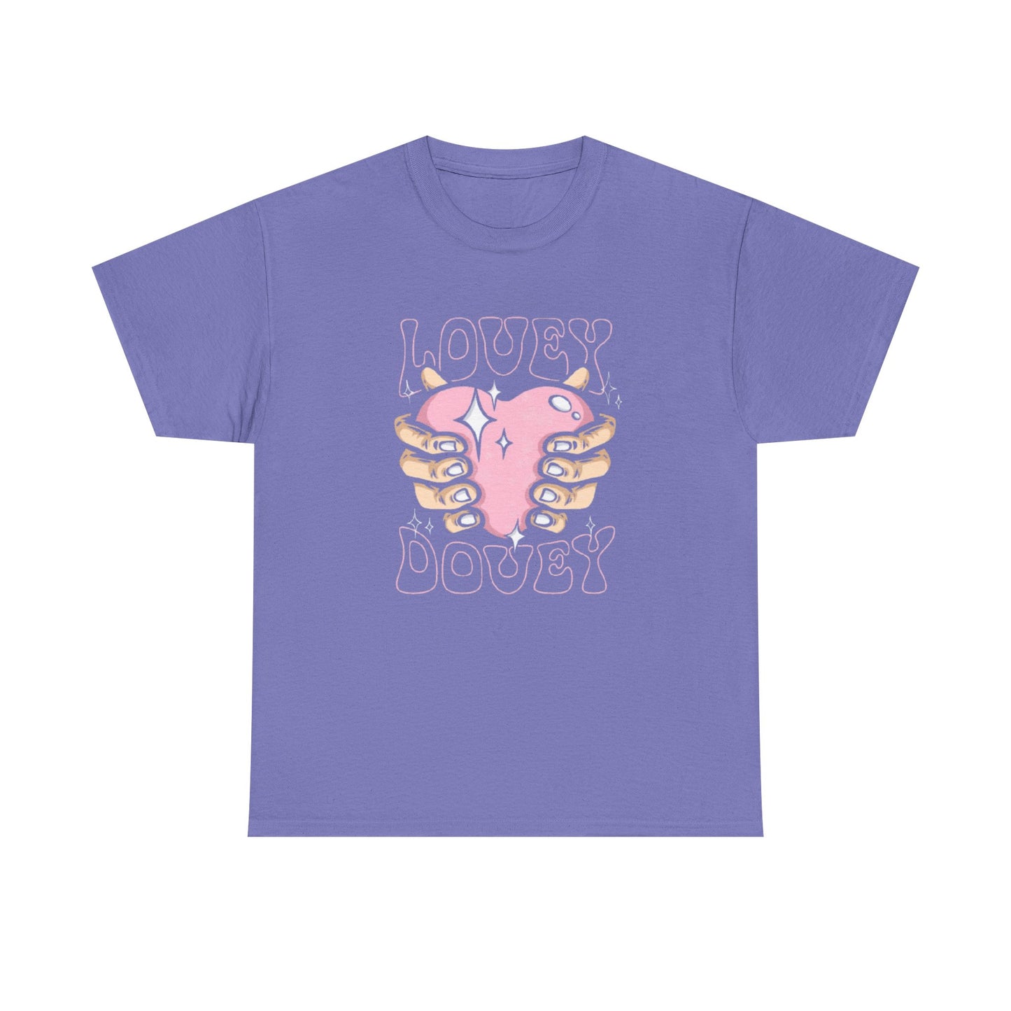 Lovey Dovey DTF Print Design | Cute Romantic T-Shirt Graphic