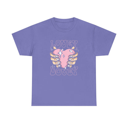 Lovey Dovey DTF Print Design | Cute Romantic T-Shirt Graphic