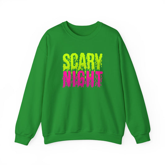 Scary Night Halloween Sweatshirt | Spooky Fall Streetwear Jumper