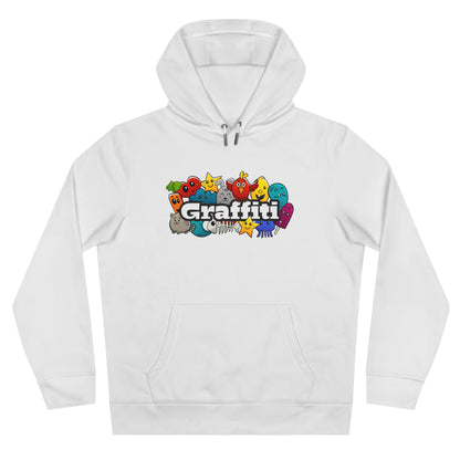 Graffiti Animal Vibes Hoodie | Bold Streetwear Graphic Pullover