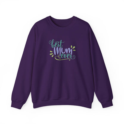 Best Mum Ever Embroidered Sweatshirt | Mother’s Day Gift Streetwear Jumper