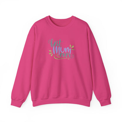 Best Mum Ever Embroidered Sweatshirt | Mother’s Day Gift Streetwear Jumper