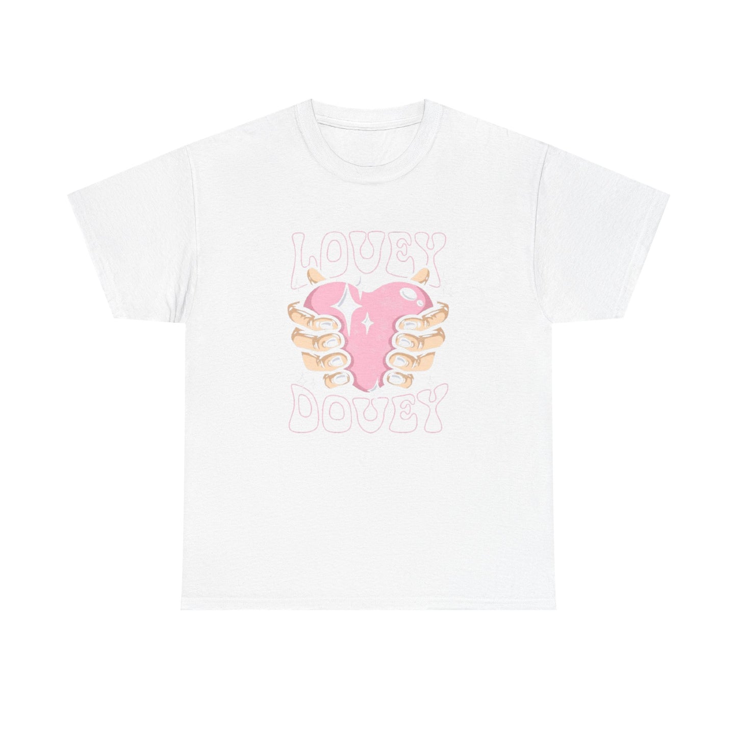 Lovey Dovey DTF Print Design | Cute Romantic T-Shirt Graphic