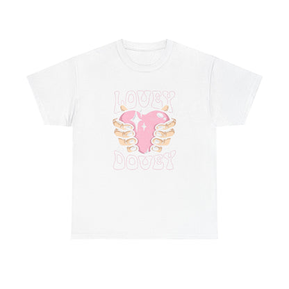 Lovey Dovey DTF Print Design | Cute Romantic T-Shirt Graphic