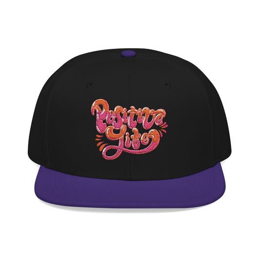 Positive Life Embroidered Hat | Motivational Streetwear Cap