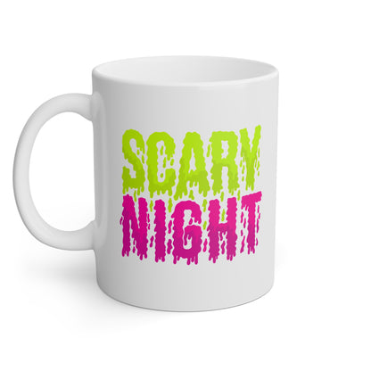 Scary Night Halloween Mug | Spooky Fall Coffee Cup