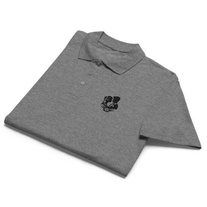 Bride and Groom Wedding Embroidered Polo Shirt | Romantic Couple Streetwear Top